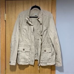 L. L. Bean Tan Utility Jacket - Size Medium